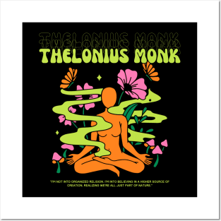 Thelonious Monk // Yoga Posters and Art